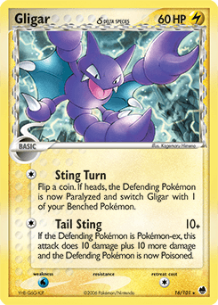 Gligar δ 16 — Dragon Frontiers