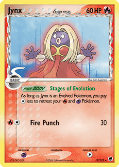 Jynx δ 17/101 — Dragon Frontiers