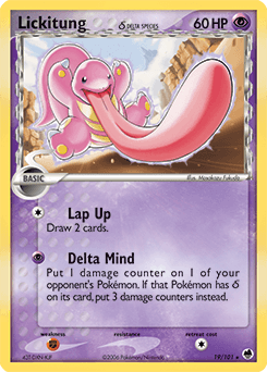 Lickitung δ 19 — Dragon Frontiers