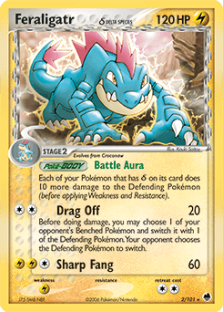 Feraligatr δ 2 — Dragon Frontiers