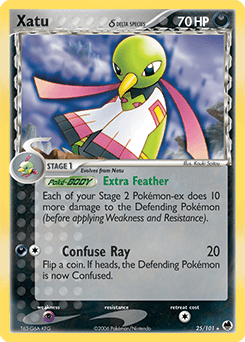 Xatu δ 25/101 — Dragon Frontiers