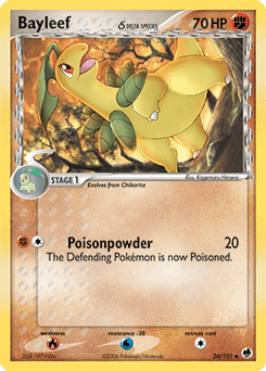 Bayleef δ 26/101 — Dragon Frontiers