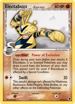 Electabuzz δ 29 — Dragon Frontiers