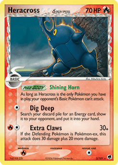 Heracross δ 3/101 — Dragon Frontiers
