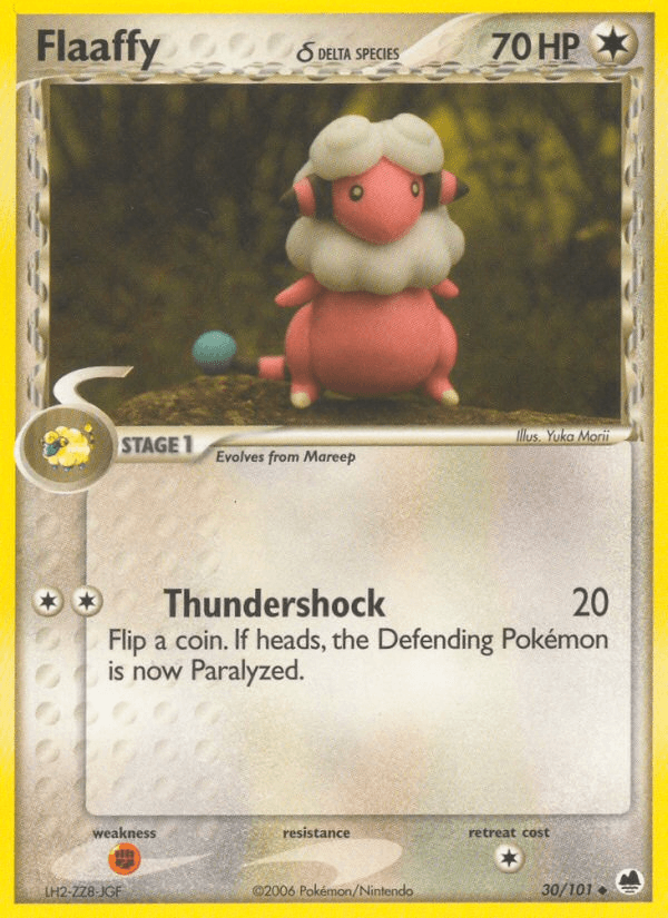 Carta Flaaffy δ 30/101 do set Dragon Frontiers — Pokémon TCG | Bynx