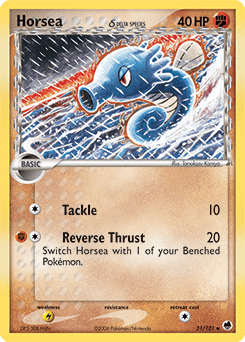 Horsea δ 31 — Dragon Frontiers