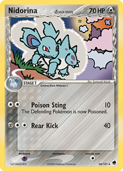 Nidorina δ 34 — Dragon Frontiers