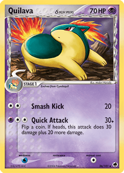 Quilava δ 36/101 — Dragon Frontiers