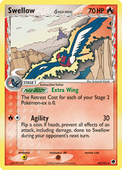 Swellow δ 40 — Dragon Frontiers