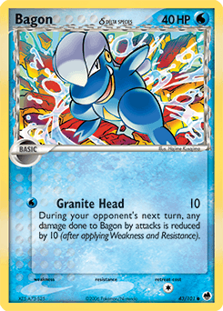 Bagon δ 43/101 — Dragon Frontiers