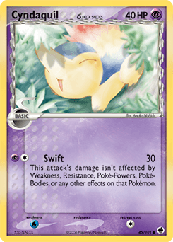 Cyndaquil δ 45 — Dragon Frontiers