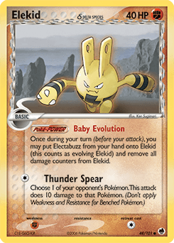 Elekid δ 48/101 — Dragon Frontiers