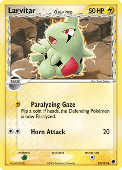 Larvitar δ 52/101 — Dragon Frontiers
