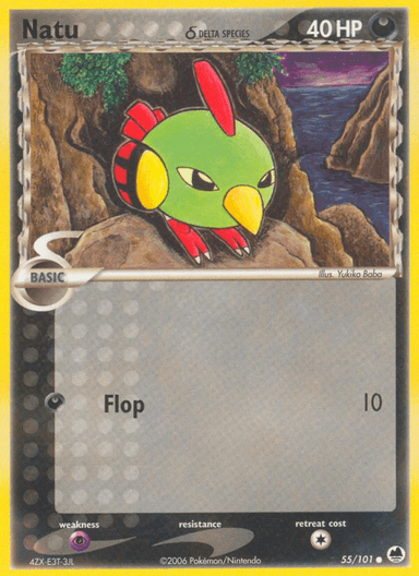 Carta Natu δ 55/101 do set Dragon Frontiers — Pokémon TCG | Bynx