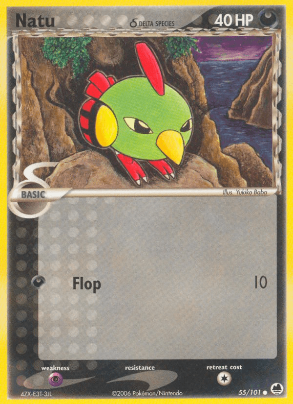 Carta Natu δ 55/101 do set Dragon Frontiers — Pokémon TCG | Bynx