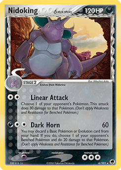 Nidoking δ 6/101 — Dragon Frontiers