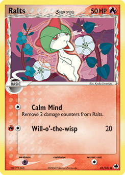 Ralts δ 61 — Dragon Frontiers