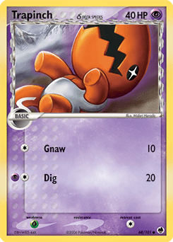 Trapinch δ 68 — Dragon Frontiers
