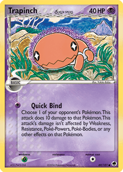 Trapinch δ 69 — Dragon Frontiers