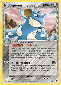 Nidoqueen δ 7/101 — Dragon Frontiers
