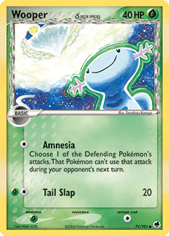 Wooper δ 71 — Dragon Frontiers