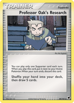 Professor Oak's Research 80/101 — Dragon Frontiers