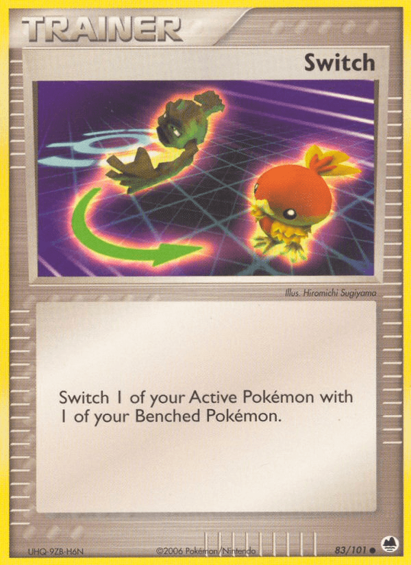 Carta Switch 83/101 do set Dragon Frontiers — Pokémon TCG | Bynx