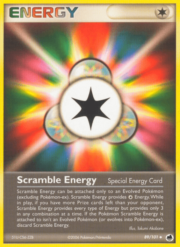 Carta Scramble Energy 89/101 do set Dragon Frontiers — Pokémon TCG | Bynx