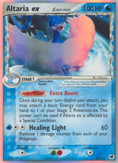 Carta Altaria ex δ 90/101 do set Dragon Frontiers — Pokémon TCG | Bynx
