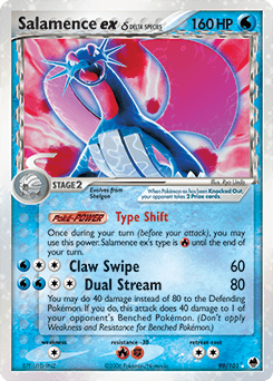 Salamence ex δ 98 — Dragon Frontiers