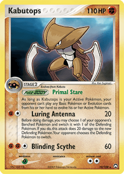 Kabutops 10/108 — Power Keepers