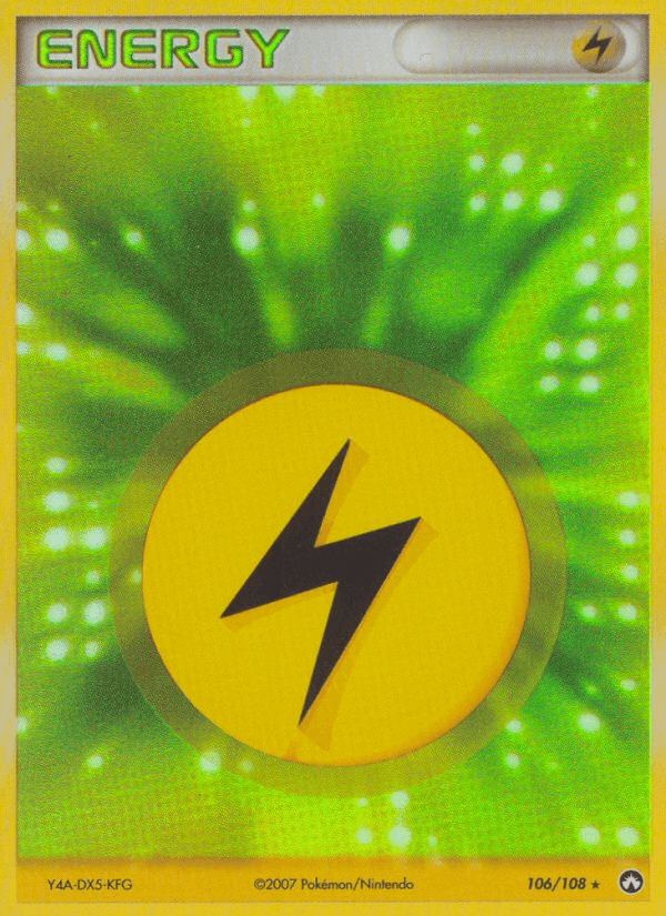 Carta Lightning Energy 106/108 do set Power Keepers — Pokémon TCG | Bynx