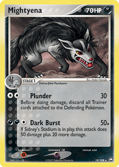 Mightyena 18/108 — Power Keepers