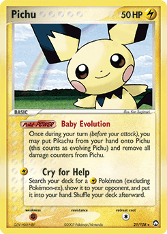 Pichu 21/108 — Power Keepers