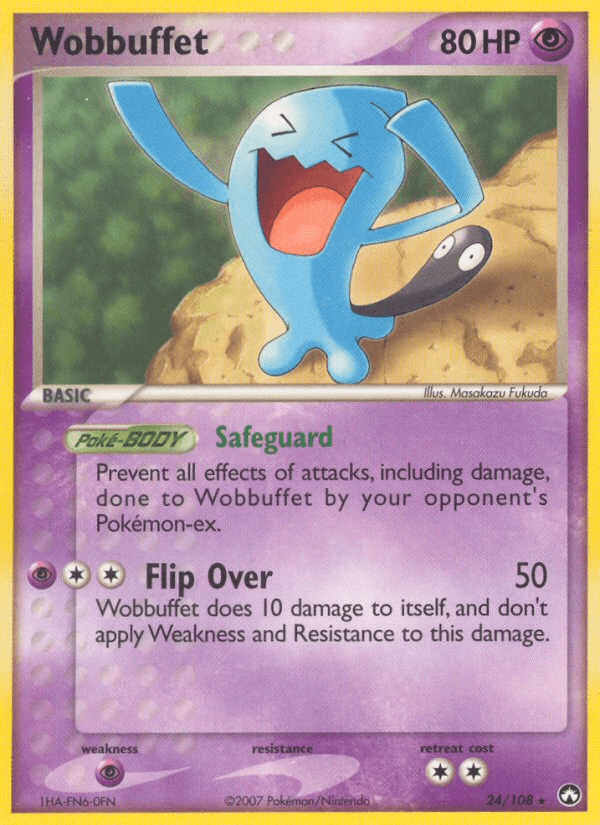 Carta Wobbuffet 24/108 do set Power Keepers — Pokémon TCG | Bynx