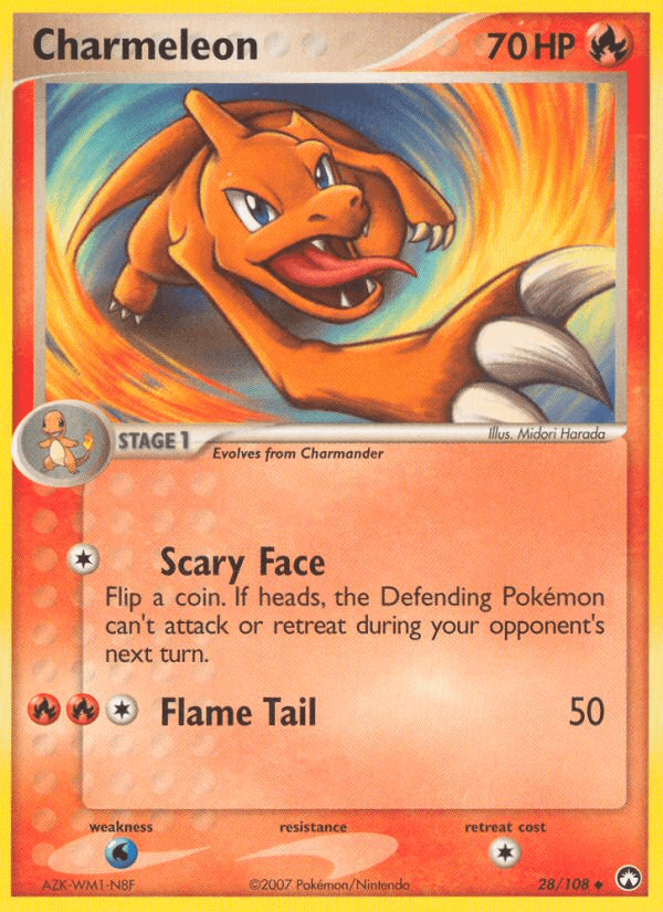 Carta Charmeleon 28/108 do set Power Keepers — Pokémon TCG | Bynx