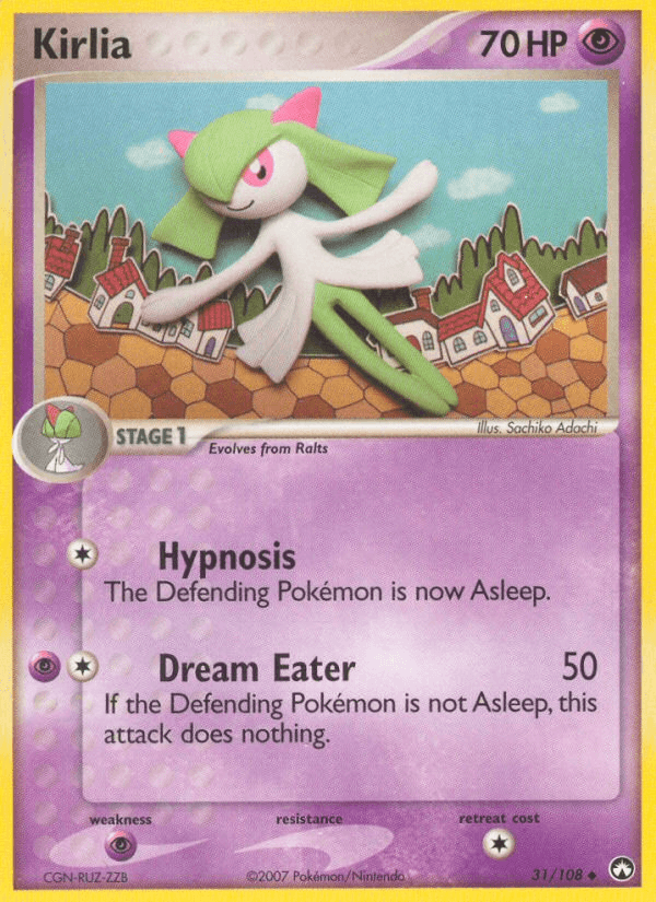 Carta Kirlia 31/108 do set Power Keepers — Pokémon TCG | Bynx