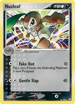 Nuzleaf 36/108 — Power Keepers