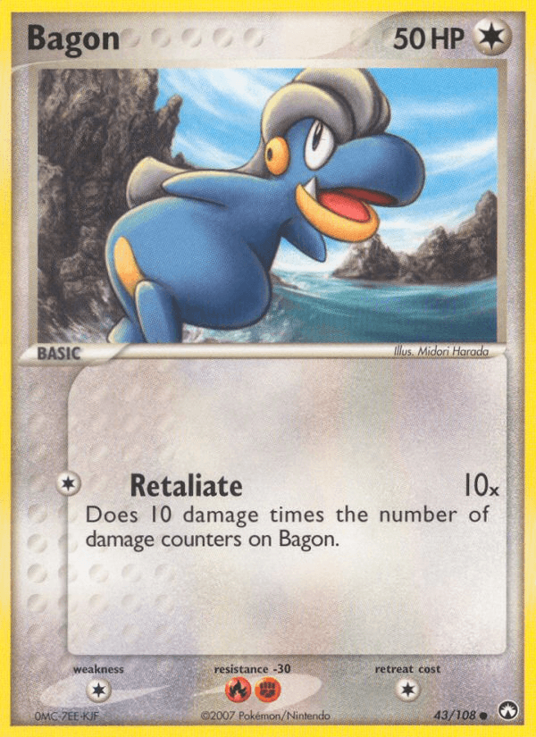 Carta Bagon 43/108 do set Power Keepers — Pokémon TCG | Bynx