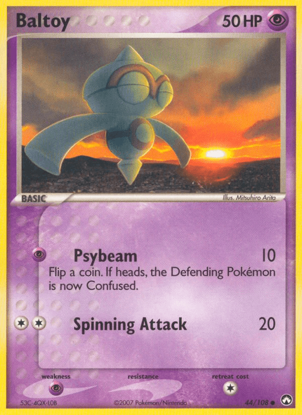 Carta Baltoy 44/108 do set Power Keepers — Pokémon TCG | Bynx