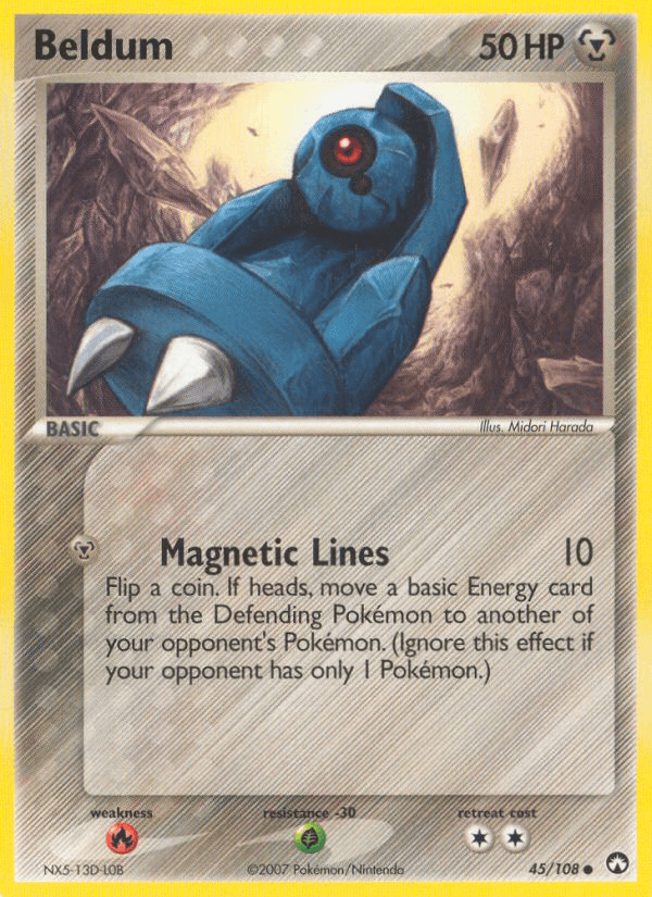 Carta Beldum 45/108 do set Power Keepers — Pokémon TCG | Bynx