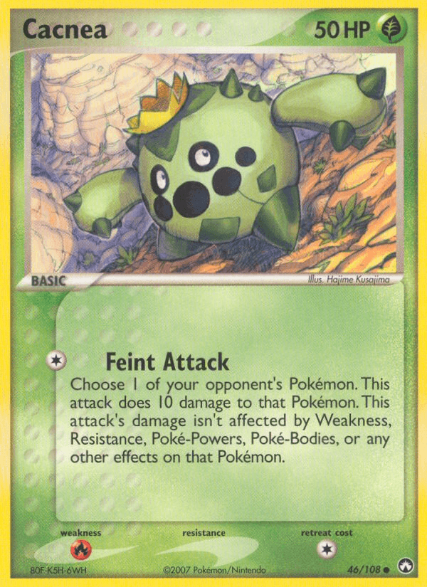 Carta Cacnea 46/108 do set Power Keepers — Pokémon TCG | Bynx
