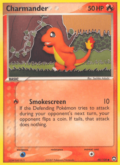 Carta Charmander 48/108 do set Power Keepers — Pokémon TCG | Bynx