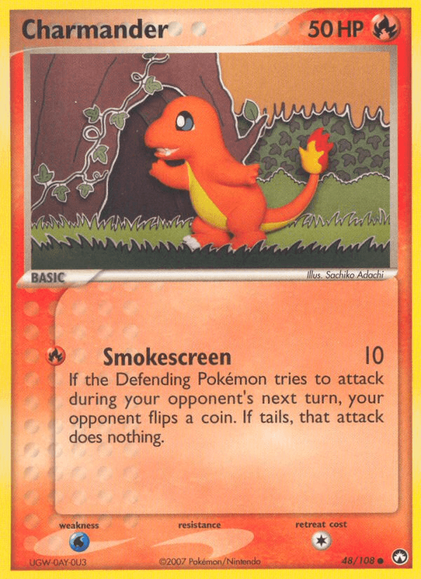Carta Charmander 48/108 do set Power Keepers — Pokémon TCG | Bynx