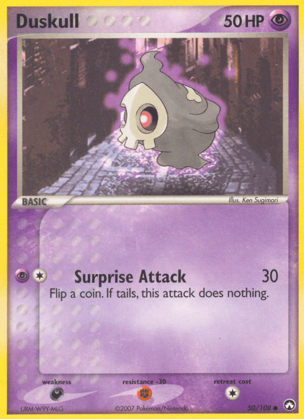 Carta Duskull 50/108 do set Power Keepers — Pokémon TCG | Bynx