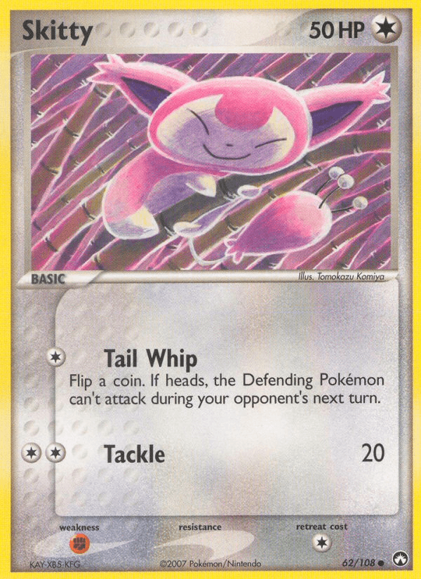 Carta Skitty 62/108 do set Power Keepers — Pokémon TCG | Bynx