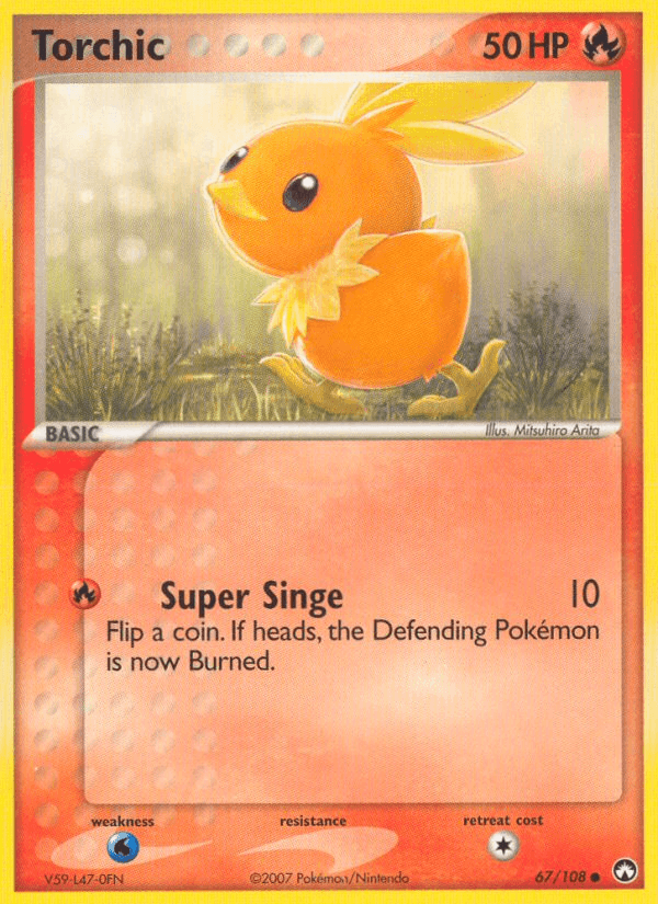 Carta Torchic 67/108 do set Power Keepers — Pokémon TCG | Bynx
