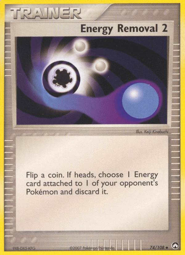 Carta Energy Removal 2 74/108 do set Power Keepers — Pokémon TCG | Bynx