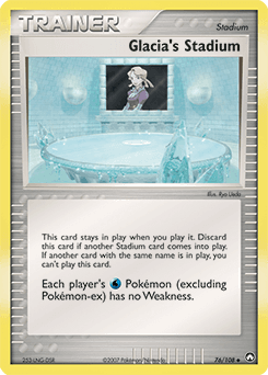 Glacia's Stadium 76/108 — Power Keepers