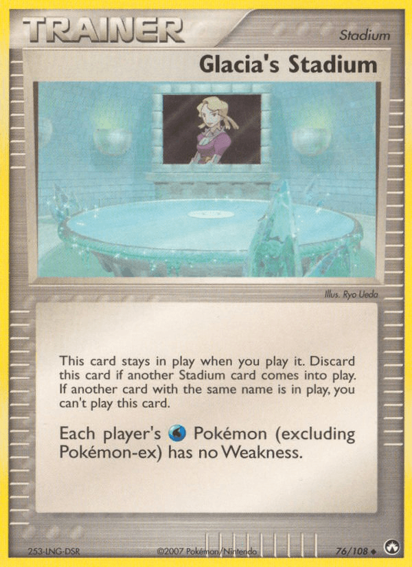 Carta Glacia's Stadium 76/108 do set Power Keepers — Pokémon TCG | Bynx
